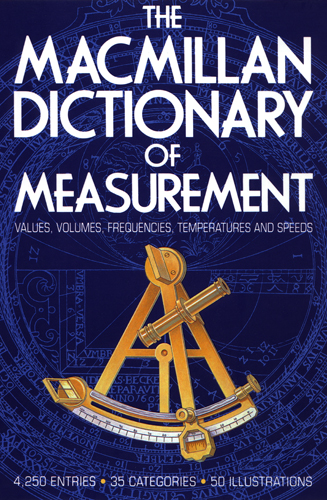 The Macmillan Dictionary of Measurement cover